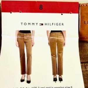NWT Tommy Hilfiger Corduroy Velour Pants size 8